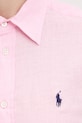 Lanena košulja Polo Ralph Lauren 211970730 roza