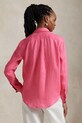 Polo Ralph Lauren camicia di lino 211970730 rosa SS25