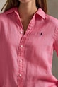 Polo Ralph Lauren koszula lniana różowy 211970730
