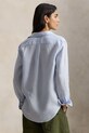 Polo Ralph Lauren koszula lniana 211970730 niebieski AW25