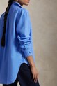 Ρούχα Πουκάμισο από λινό Polo Ralph Lauren 211970730 μπλε