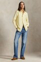 Odzież Polo Ralph Lauren koszula bawełniana 211970736 żółty