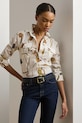 Lauren Ralph Lauren koszula bawełniana wzorzyste biały 200957119