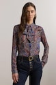 Lauren Ralph Lauren camicia slim multicolore 200957154