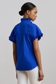 Рубашка Lauren Ralph Lauren 200957457 голубой SS25