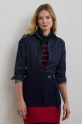 Джинсова сорочка Lauren Ralph Lauren casual блакитний 200957620