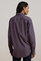 Бавовняна сорочка Lauren Ralph Lauren 200962944 темно-синій SS25