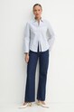 Bavlnená košeľa Pinko 104842.A2FH modrá SS25