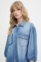 Pinko cămașă jeans albastru 104629.A2DT