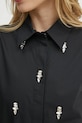 Πουκάμισο Karl Lagerfeld A1W11014 μαύρο