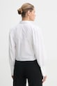 Ρούχα Βαμβακερό πουκάμισο Karl Lagerfeld A1W11016 λευκό