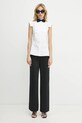 Бавовняна сорочка Karl Lagerfeld A1W11023 білий SS25