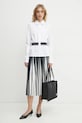 Karl Lagerfeld koszula bawełniana A1W17067 biały SS25