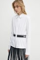 Karl Lagerfeld koszula bawełniana biały A1W17067
