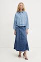 Twinset camasa jeans 251AP2340 albastru SS25