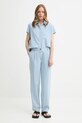 A.P.C. koszula jeansowa chemisette marina COGXX.F12440 niebieski SS25