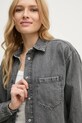 Džínová košile Pepe Jeans OVERSHIRT šedá PL304963UM9