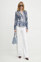 Guess camasa W5RH16.WDW82 albastru SS25