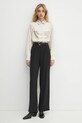 Guess cămașă MARGUERITE W5RH40.WFQC2 bej SS25