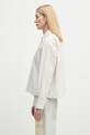 MM6 Maison Margiela koszula bawełniana S52DT0043 beżowy SS25