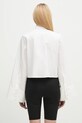 Одежда Хлопковая рубашка MM6 Maison Margiela S52DT0044 белый