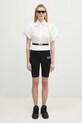 Хлопковая рубашка MM6 Maison Margiela S52DT0044 белый