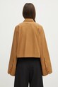 Îmbrăcăminte MM6 Maison Margiela camasa din bumbac S52DT0044 maro