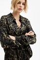 Košeľa s prímesou hodvábu AllSaints CHARLI W050PB