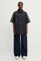 adidas Originals camicia di jeans Denim Shirt JJ3146 blu navy