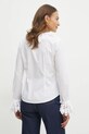 Odzież Luisa Spagnoli koszula bawełniana 541939 biały
