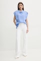 Luisa Spagnoli camicia 541997 blu SS25