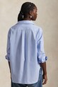Βαμβακερό πουκάμισο Polo Ralph Lauren Long Sleeve Light Shirt 211968220 μπλε AW25