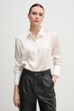 Шовкова сорочка Sisley бежевий 5LZMLQ05E