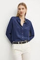 Marciano Guess camicia MELISSA semplice blu navy 5RGH30.7169A
