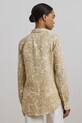 Сорочка з льону Lauren Ralph Lauren 200963700 бежевий SS25