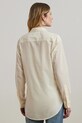 Памучна риза Lauren Ralph Lauren 200963736 бежов SS25