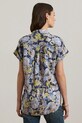Lauren Ralph Lauren koszula lniana 200968905 niebieski SS25