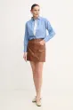 Льняная рубашка Pepe Jeans CHIPPER PL304993 голубой SS25