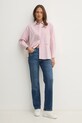 Pepe Jeans camicia in cotone CLEM PL305001 rosso SS25