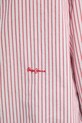 Pepe Jeans camasa din bumbac CLEM PL305001 rosu