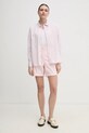 Pepe Jeans koszula bawełniana CLEVER PL305002 biały SS25