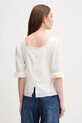 Oblečení Bavlněná halenka Pepe Jeans EVERLY PL305016 béžová
