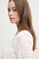 Bavlněná halenka Pepe Jeans EVERLY béžová PL305016