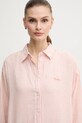 Сорочка з льону Pepe Jeans DREAM помаранчевий PL305033