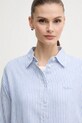 Сорочка з льону Pepe Jeans DREAM PL305033 блакитний