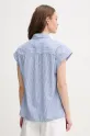 Abbigliamento Pepe Jeans camicia in cotone DIXIT PL305043 blu