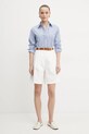 Weekend Max Mara camasa din bumbac 2515111081600 albastru SS25