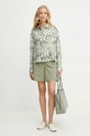 Weekend Max Mara selyem ing 2515111131600 zöld SS25