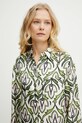 Hedvábné tričko Weekend Max Mara zelená 2515111131600