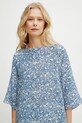 Hedvábná halenka Weekend Max Mara modrá 2515111102600
